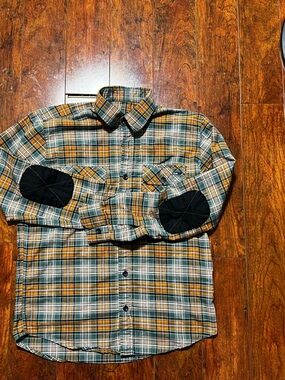 GAS JEANS Button Up - Men's XL